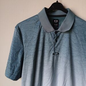 Oakley Performance Fit Snap Button Polo Short Sleeve